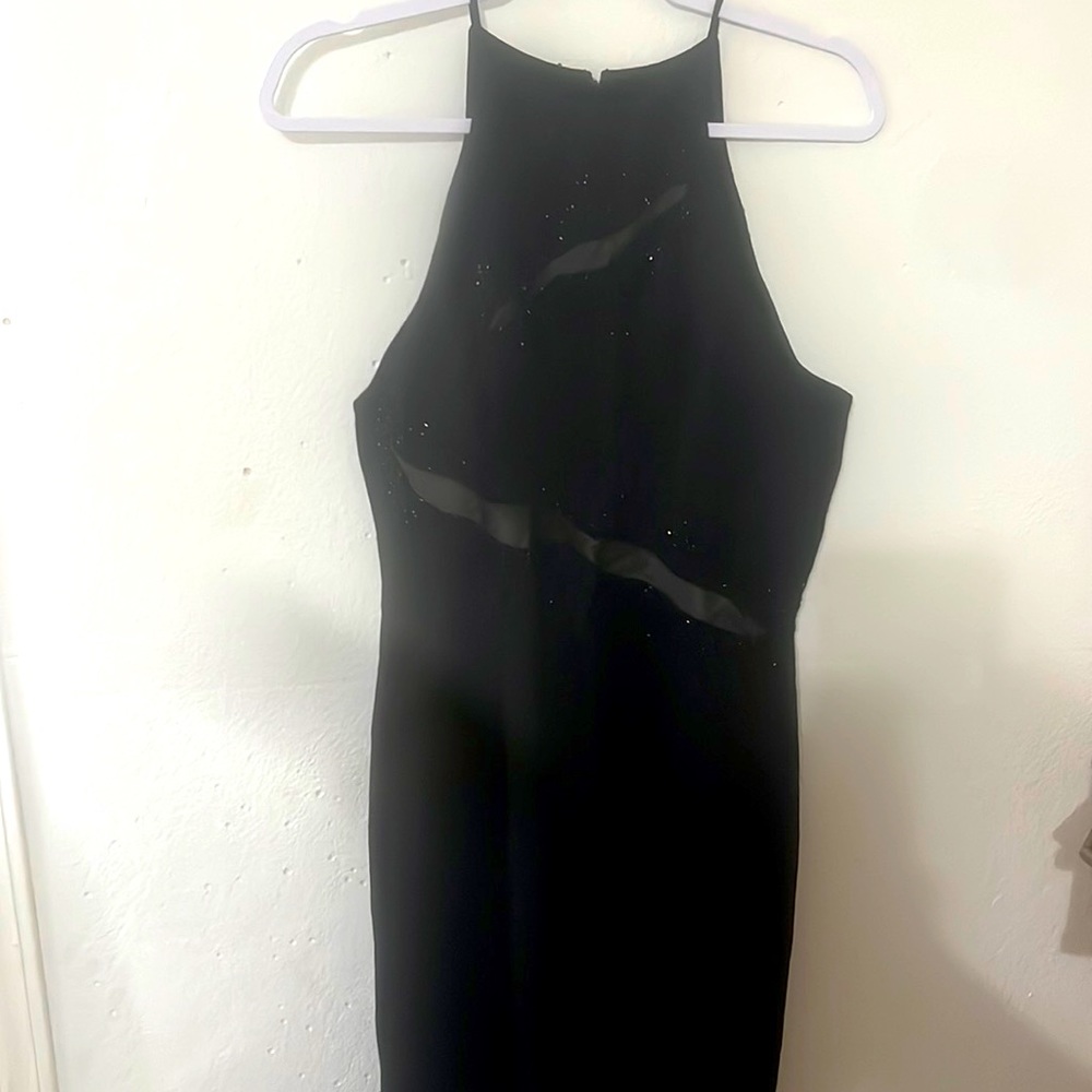 One of a kind handbeaded dress size 12